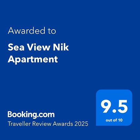 Sea View Nik Apartment Durrës Esterno foto