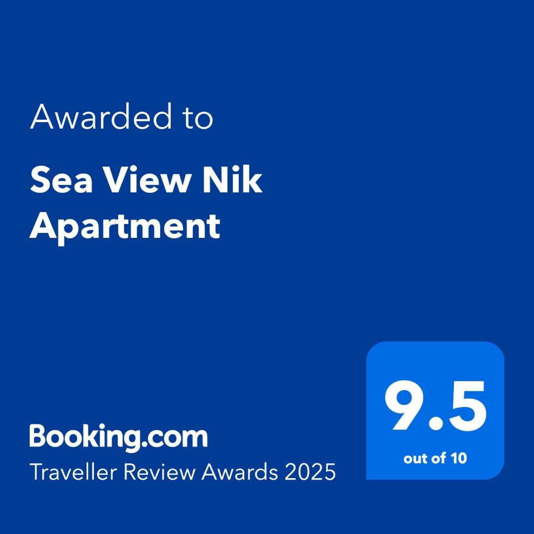 Sea View Nik Apartment Durrës Esterno foto